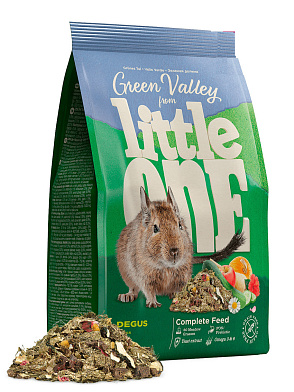 Little One Сухой корм для дегу "зеленая долина" разнотравье