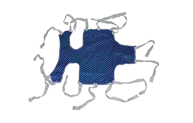 ТД ВЕТ Попона послеоперационная №0 для кошек и собак (малая), фланель