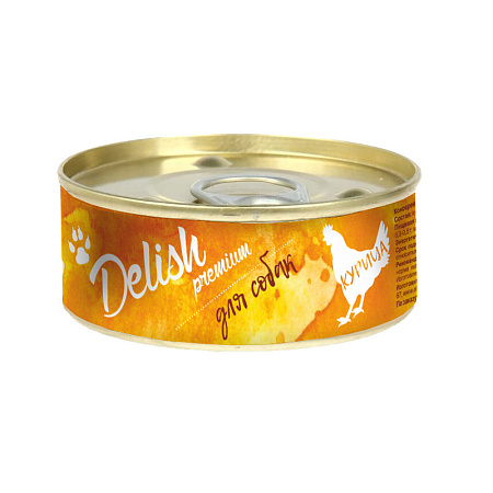Купить delish premium консервы для собак курица