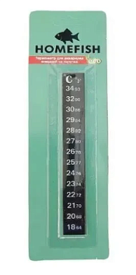 HOMEFISH термометр для аквариума, внешний на липучке