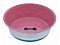 Tappi Хади миска металлическая нескользящая для собак и кошек, салатовая, розовая