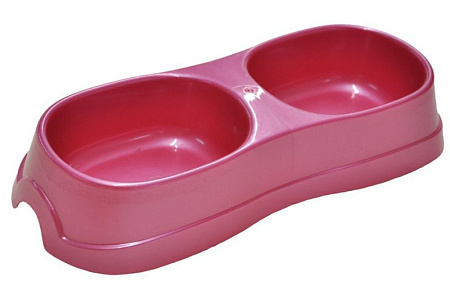 Купить homecat atlantis миска двойная красная