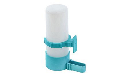 Yami-Yami миски поилка для птиц пластиковая, матовая, бирюзовая, бежевая