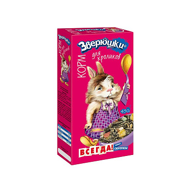 ЗООМИР Зверюшки Сухой корм для кроликов