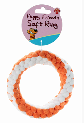 Kitty City Мягкое флисовое кольцо для щенков