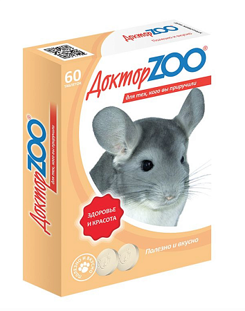 Купить ДОКТОР zoo Мультивитаминное лакомство для шиншилл