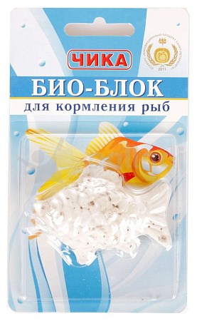 Купить Чика корм  Био-блок для кормления рыб