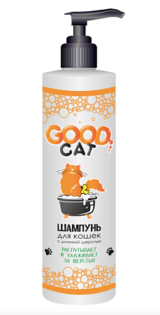 Купить good cat Шампунь для кошек с длинной шерстью, распутывает и ухаживает