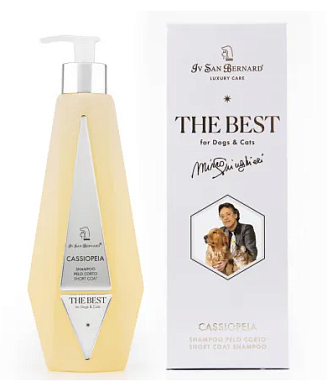 Iv San Bernard ISB The Best Line Cassiopeia шампунь для короткой шерсти с экстрактом акации для собак и кошек