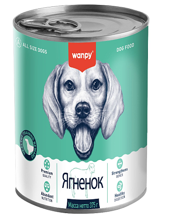Купить wanpy dog Консервы для собак из ягненка
