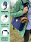 Travelpet сумка-переноска для собак мелких пород, кошек и других животных, синяя #5