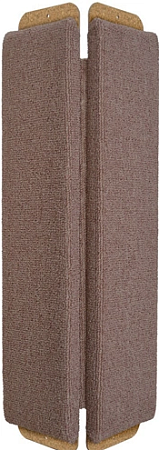 Купить Зверье Мое Когтеточка для кошек  угловая с пропиткой средняя ковролин