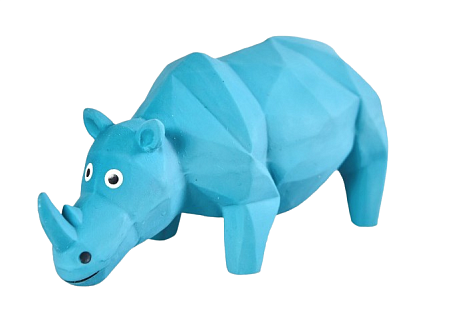 Купить petstar игрушка Носорог с пищалкой для собак