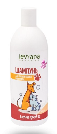 Купить levrana love pets Шампунь для собак и кошек всех пород
