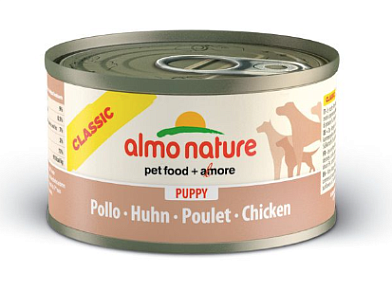 Almo Nature (Classic HFC Puppy&Chicken) консервы для щенков с куриным филе