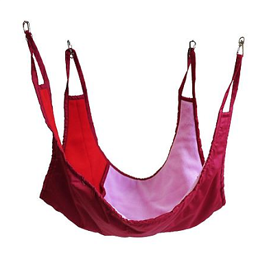 ZOOexpress Гамак с карманом для хорьков, плащевка, флис