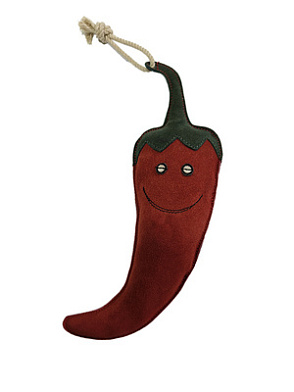 BOW WOW замшевая игрушка мягко-набивная Чили перчик