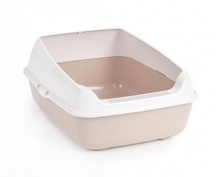 Купить alta Лоток для кошек с высокими бортами бежевый
