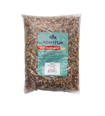 HOMEFISH грунт для аквариума 3-5 мм жемчужный