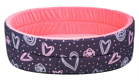 Купить zooexpress «Ассорти» №2 Лежанка для кошек и собак овальная