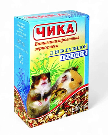 Купить Чика сухой корм для грызунов