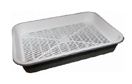 Купить zooexpress туалет для кошек "адам" с сеткой и высокими ножками