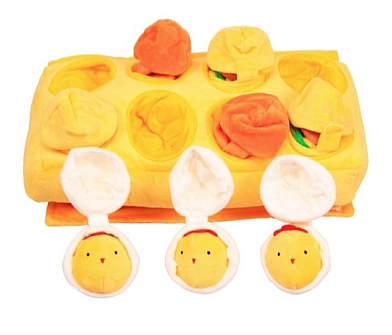 Mr.Kranch Нюхательная игрушка для собак Коробка яиц