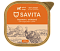 SAVITA Влажный корм для собак, паштет со свежей индейкой, 98% мяса (ламистер)