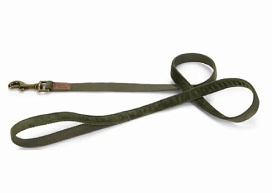 Beeztees Поводок для собак вельветовый Velura зеленый