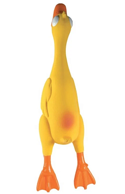 Triol игрушка для собак из латекса "Утка"