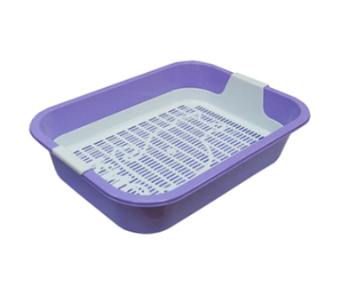 ZOOexpress туалет для кошек "Мегакис" с сеткой