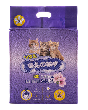 Купить dr. alex hakase arekkusu наполнитель для кошек тофу "Сакура"