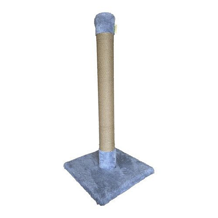 Купить homecat Люкс когтеточка для кошек столбик мех серый