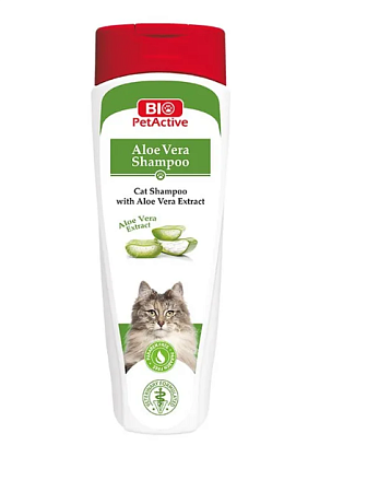 Купить biopetactive aloe vera shampoo шампунь с экстрактом Алоэ Вера для кошек 