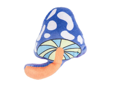 Mr.Kranch игрушка для кошек Волшебный Грибочек плюшевая с кошачьей мятой фиолетовый