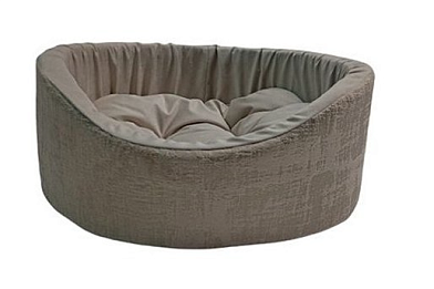 HOMEPET Indigo latte лежак бежево-золотистый для собак и кошек 