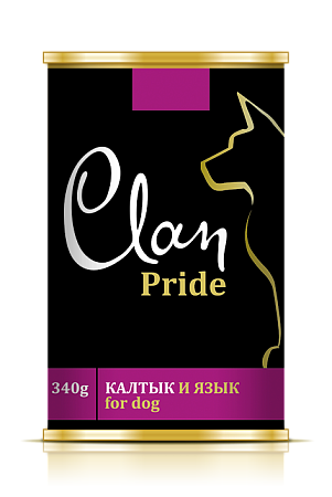 Купить clan pride консервы для собак Калтык и язык