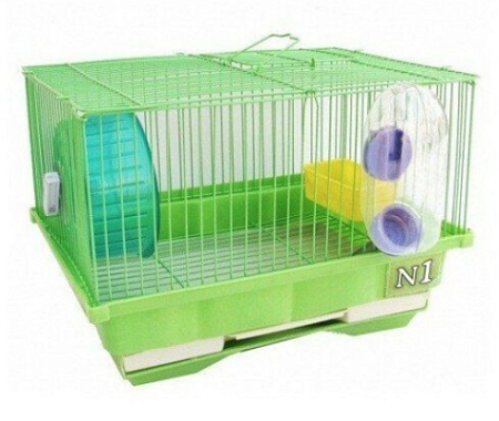 Купить №1 клетка для хомяков укомплектованная, без домика