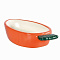 Homepet миска для мелких грызунов морковка керамическая #2