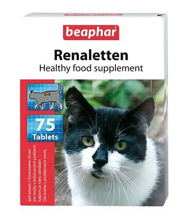 Купить beaphar renaletten лакомство для кошек для профилактики МКБ