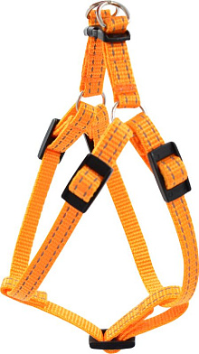 ZOOexpress Fresh Line шлейка быстросъемная для собак, апельсиновая