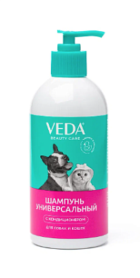 Веда шампунь универсальный с кондиционером для собак и кошек