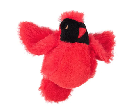 Купить mr.kranch игрушка для кошек красная Птичка плюшевая с кошачьей мятой