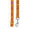 Tappi Сириус амуниция поводок из стропы для собак, оранжевая #2