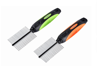 NUNBELL Расческа для собак и кошек с редкими зубьями