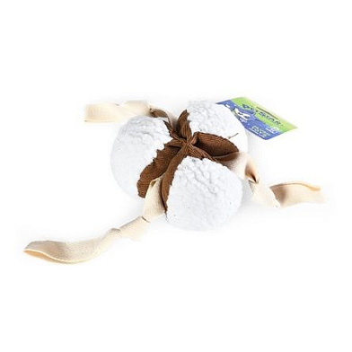 PetStar игрушка для собак ХЛОПОК с пищалкой, плюшевая