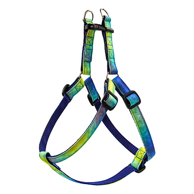 Art Line Шлейка для собак "Тригонометрия" капрон с принтом быстросъемная