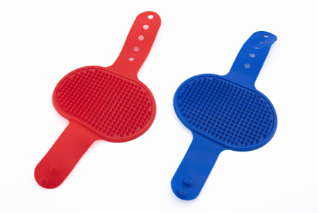 Купить wogy Щетка для вычесывания и мытья кошек и собак с пластиковыми зубьями