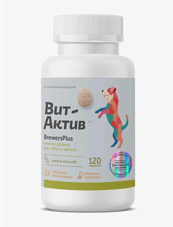 Купить Фармакс brewersplus С-П пивные дрожжи для собак и щенков