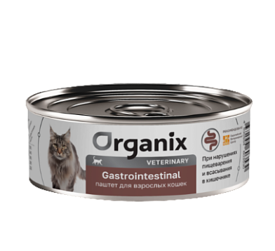 Organix vet GASTROINTESTINAL консервы для кошек при нарушениях пищеварения